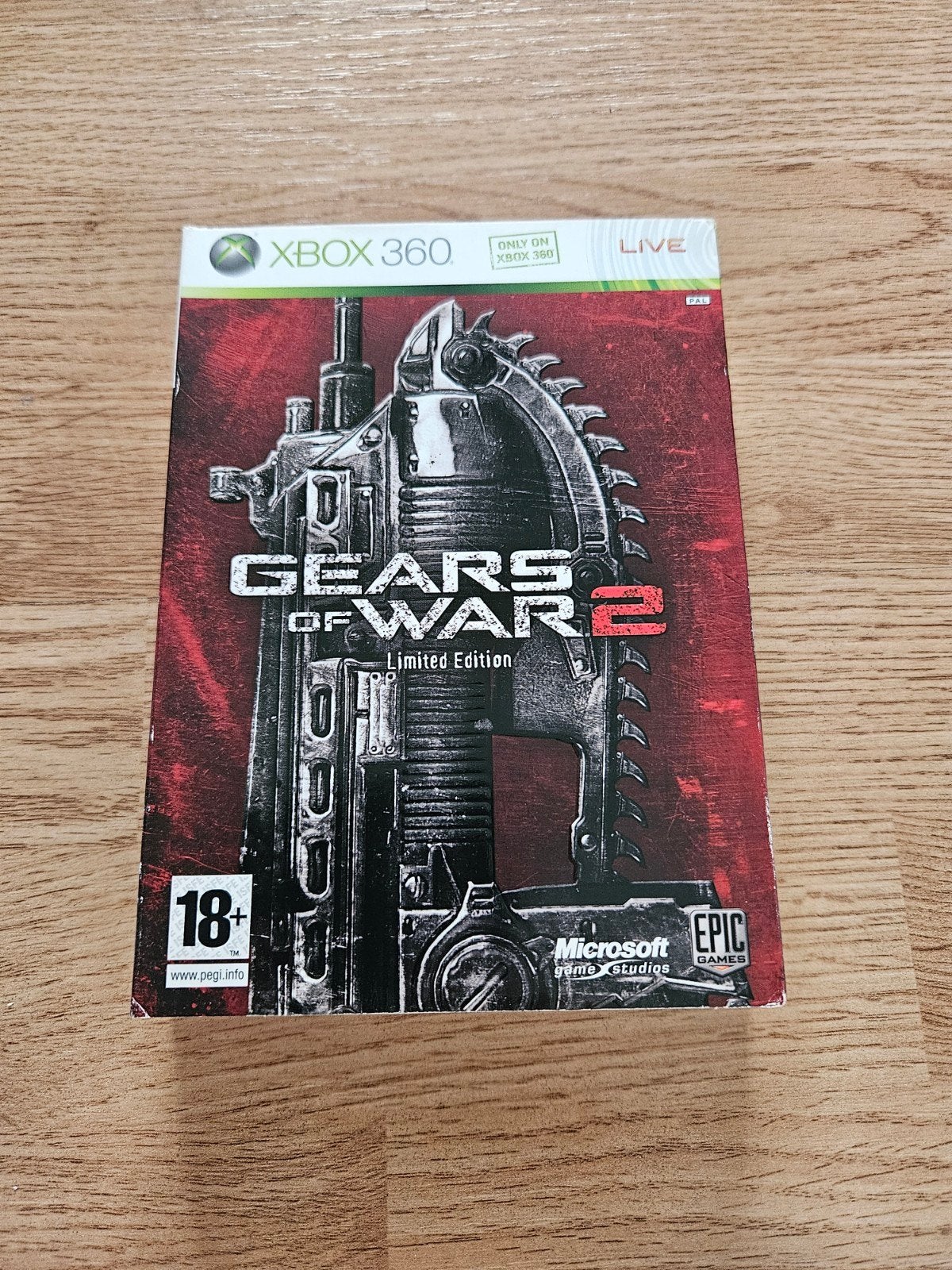 ​Gears of War 2 - Limited Edition (Xbox 360) - 100% Compleet, Spelcomputers en Games, Games | Xbox 360, Zo goed als nieuw, Shooter