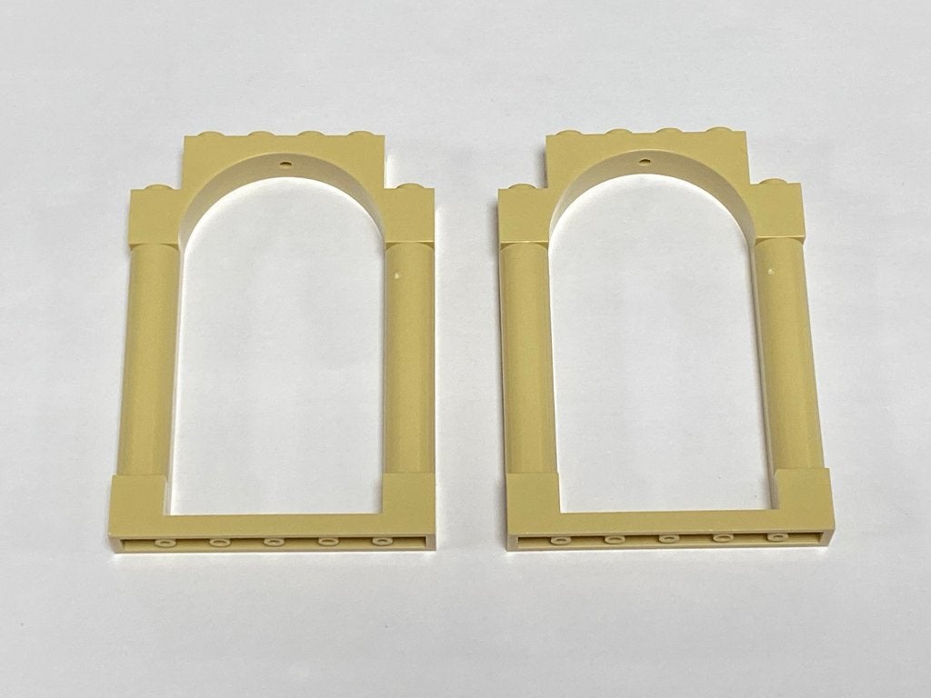 Partij 2x 1x6x7 Lego nieuwe deurkozijnen in diverse kleuren, Overige thema's, Lego, Nieuw, Ophalen of Verzenden