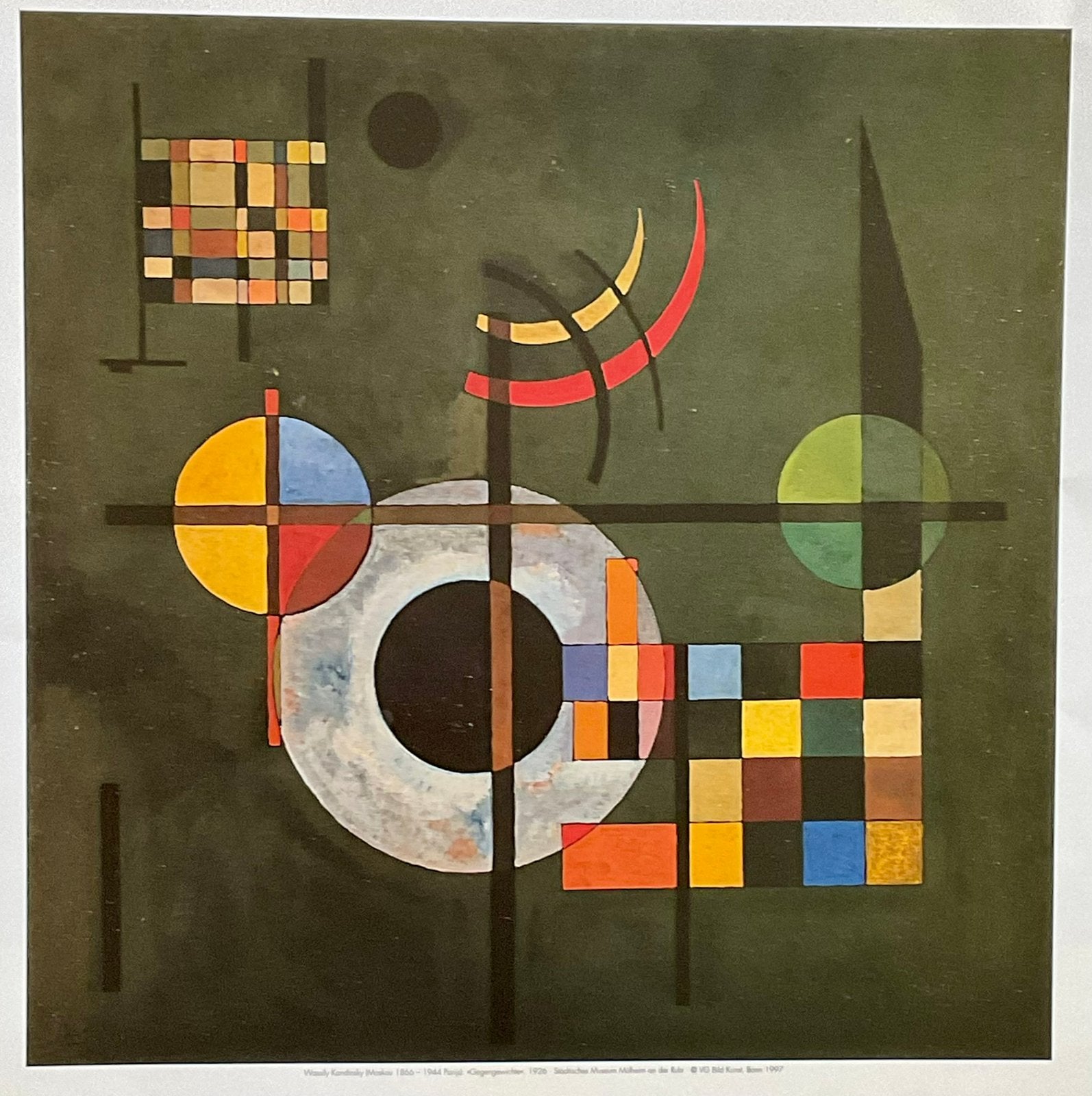 Kandinsky,Bauhaus kunstenaars prints, Antiek en Kunst, Ophalen of Verzenden
