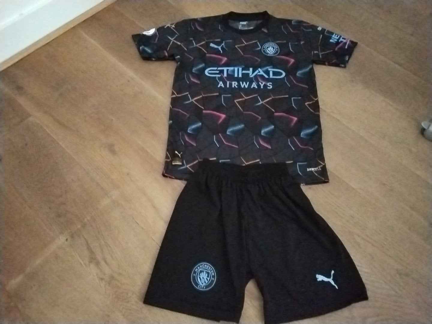 Manchester city pakje, Puma, Zwart, Ophalen of Verzenden, Zo goed als nieuw