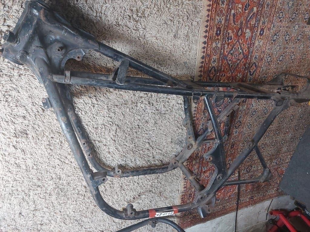 Honda CB750F 1976 frame – geldige verzekering en kenteken, Ophalen of Verzenden
