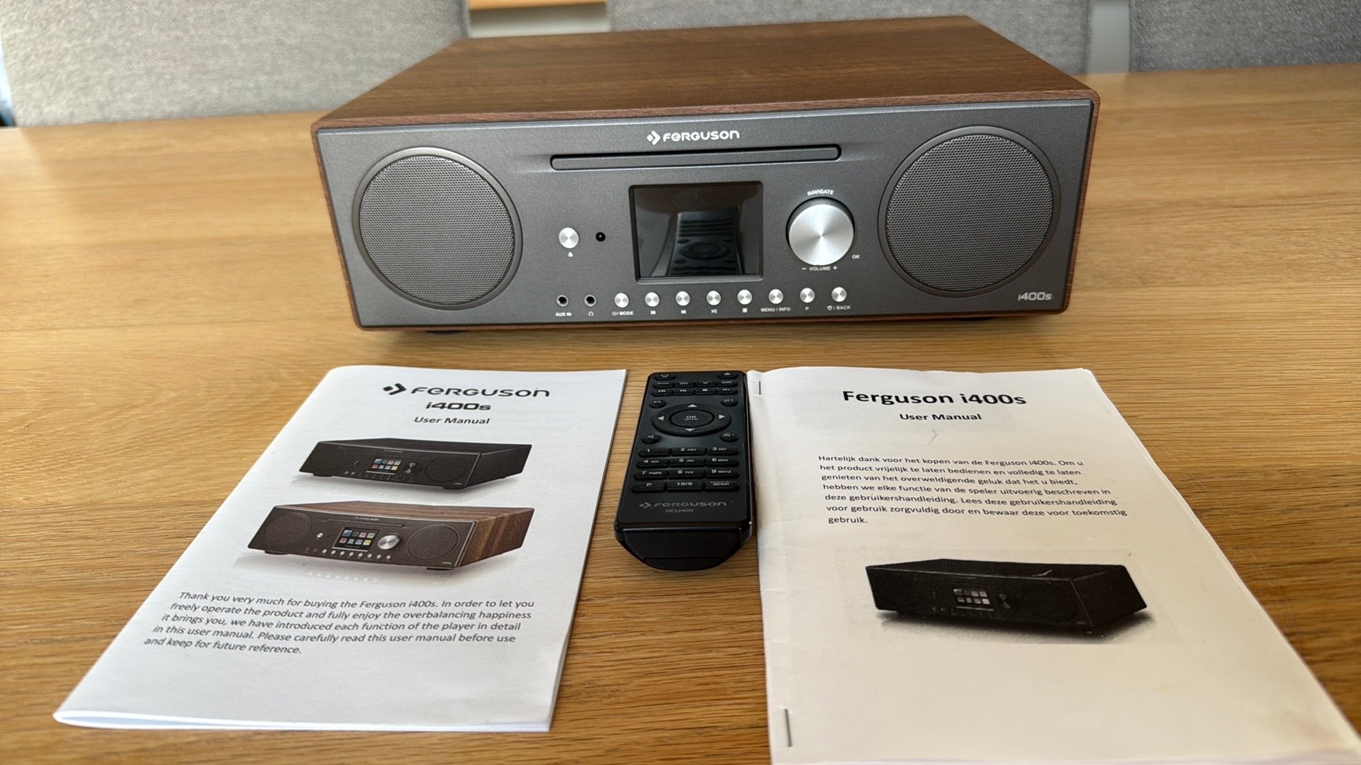 FERGUSON I 400s MULTIFUNCTIONELE INTERNET RADIO / CD SPELER, Ophalen of Verzenden, Zo goed als nieuw, Overige merken, Met radio