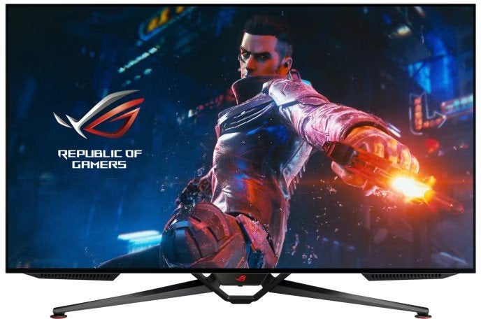 ROG Swift OLED PG42UQ, Computers en Software, Ingebouwde speakers, 101 t/m 150 Hz, Minder dan 1 ms, Asus Rog Swift