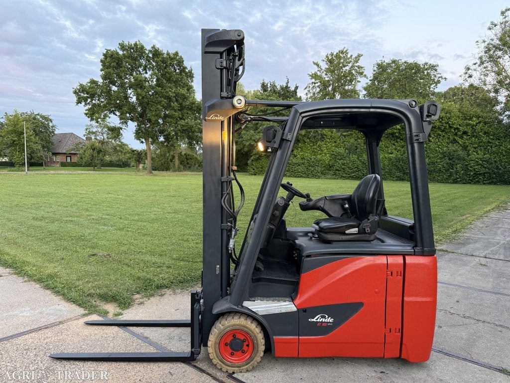 Linde 1600KG elektrische heftruck - 4 ventielen - gekeurd, Info@vanbeurdenheftrucks.nl, Linde, Heftruck, Ophalen of Verzenden
