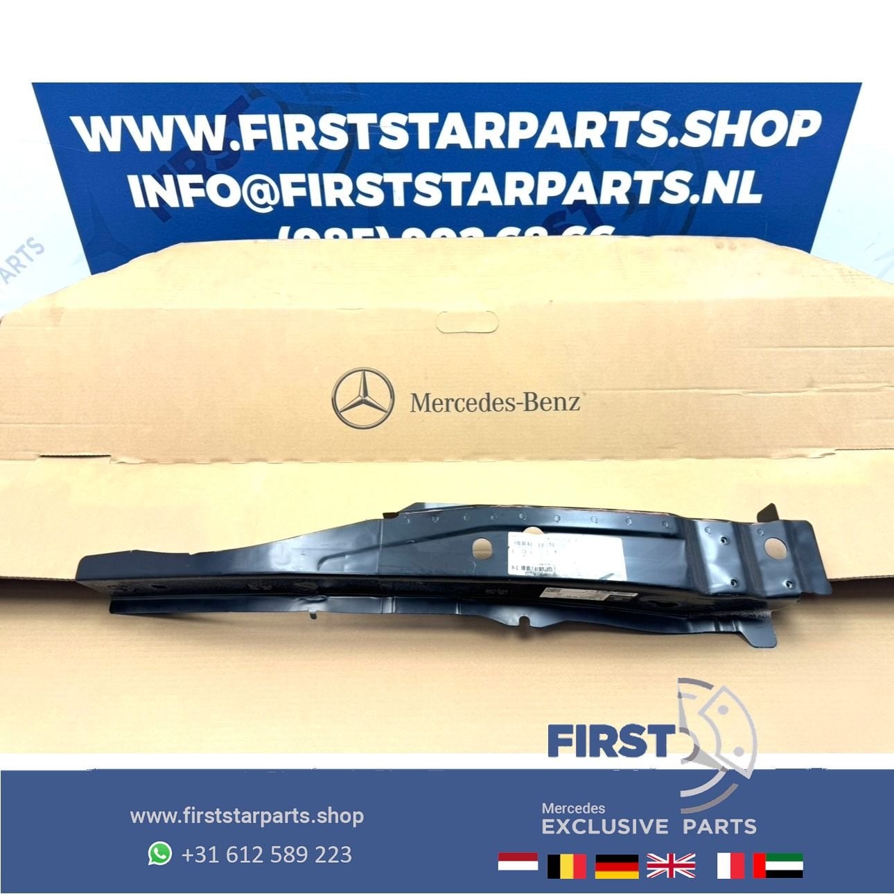 W206 S206 AMG CHASSIS BALK C KLASSE A2066303002 DEEL LINKS O, Auto-onderdelen, Carrosserie en Plaatwerk, Gebruikt, -, Voor, Ophalen of Verzenden