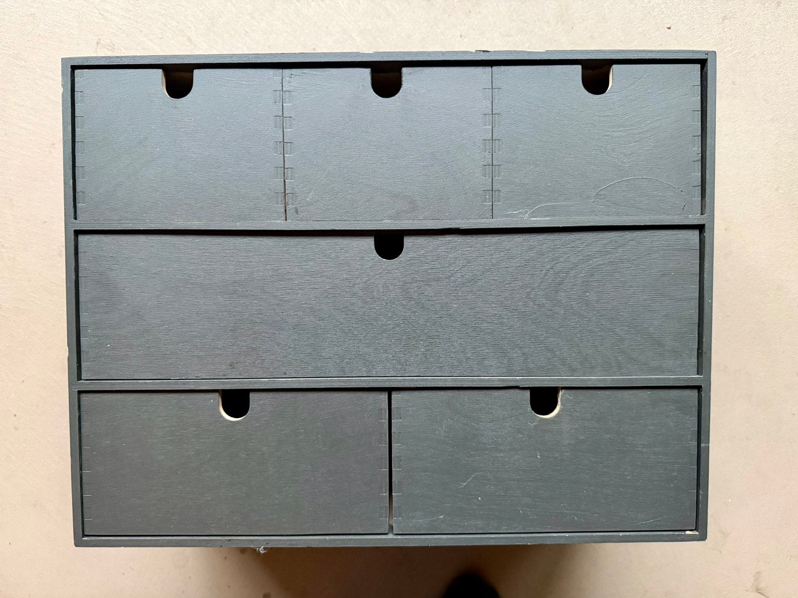 2x Ikea Moppe in Antraciet, Gebruikt, 5 laden of meer, Minder dan 25 cm, Minder dan 100 cm