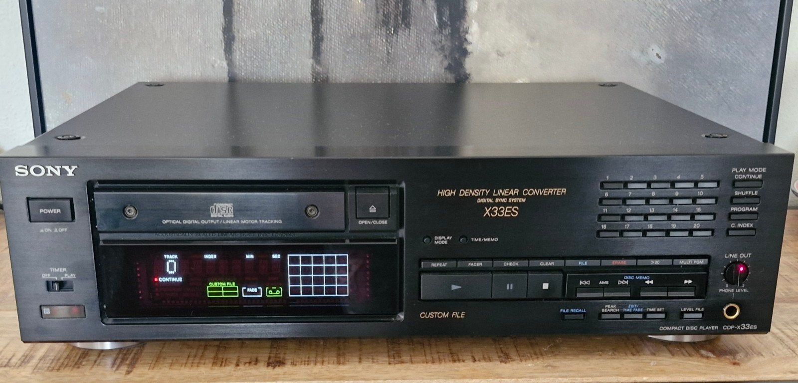 Sony CDP-X33ES, Ophalen of Verzenden, Sony