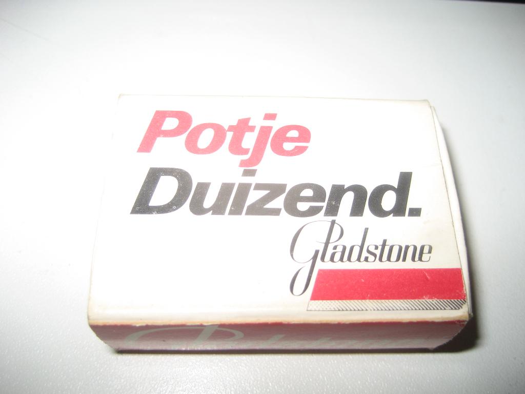Gladstone potje duizend dobbelspel, Verzamelen, Ophalen of Verzenden, Zo goed als nieuw, Overige typen
