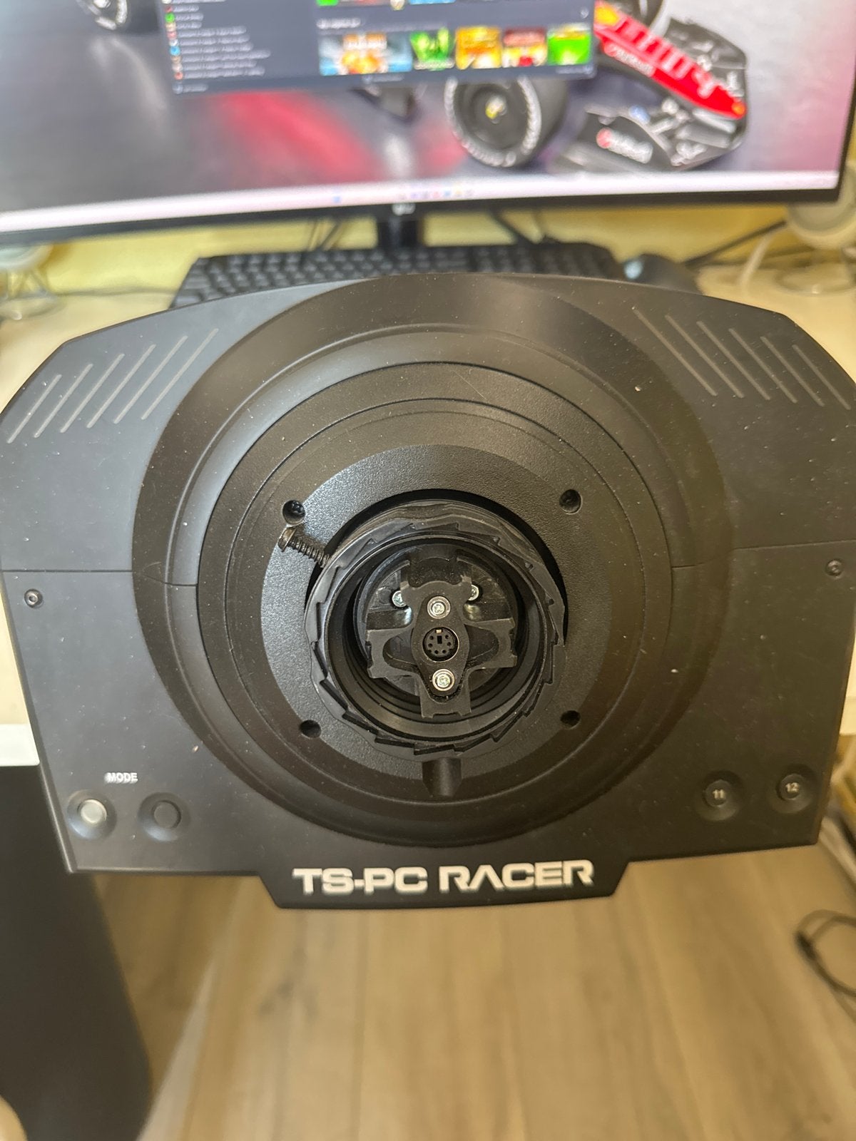 Thrustmaster TS-PC Racer Servo Base, Racestuur, Gebruikt, Force feedback, Ophalen of Verzenden