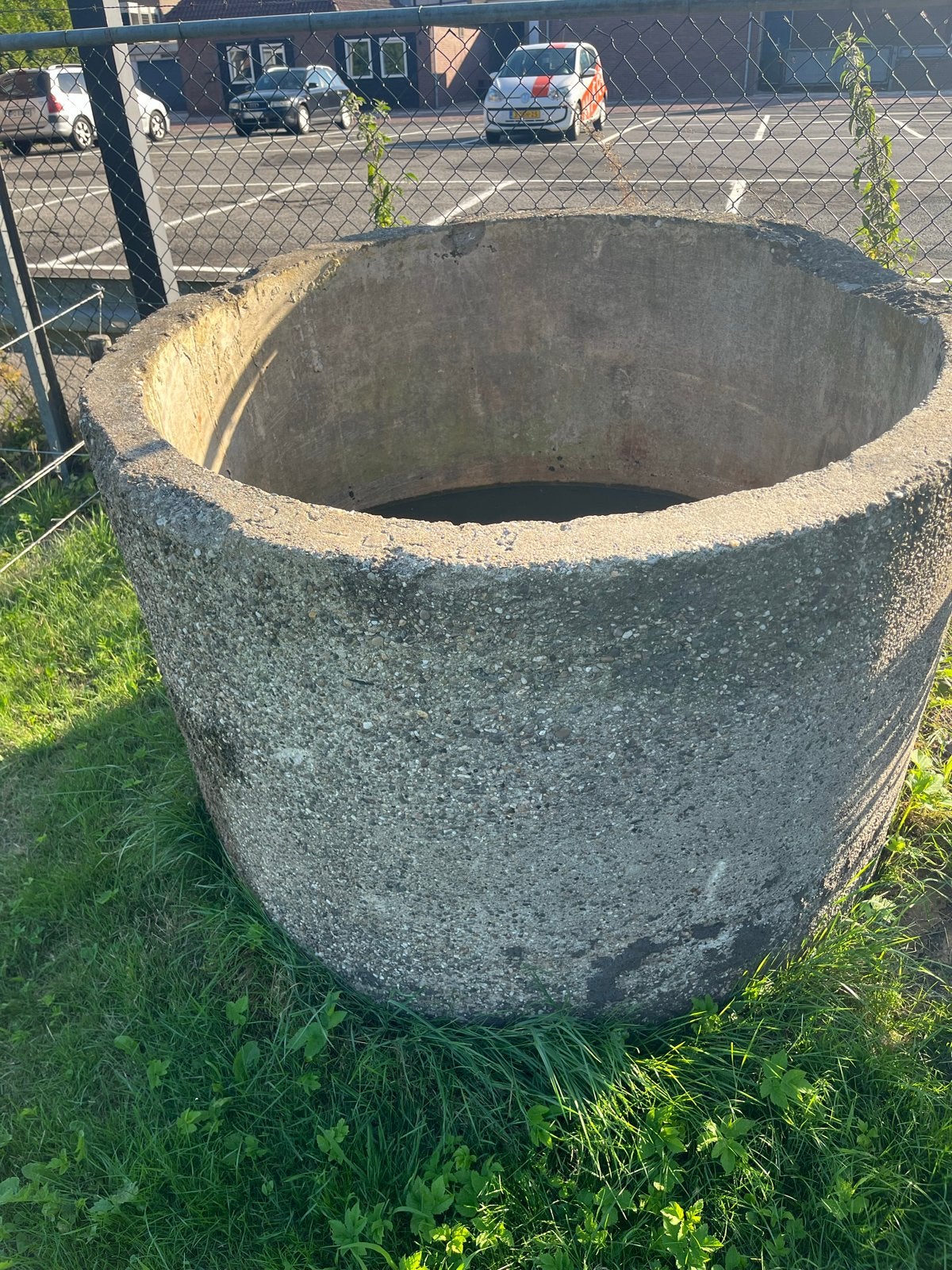 Waterbak of voerbak, Ophalen