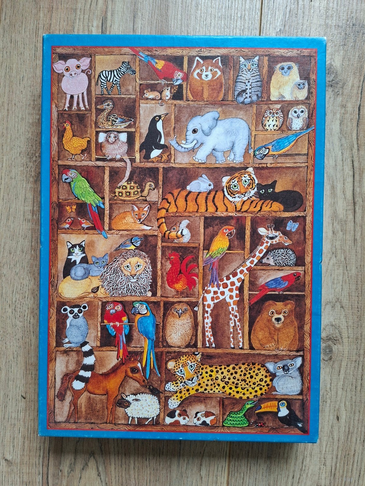 WNF dieren puzzel 1000 stukjes, Ophalen, 500 t/m 1500 stukjes, Zo goed als nieuw