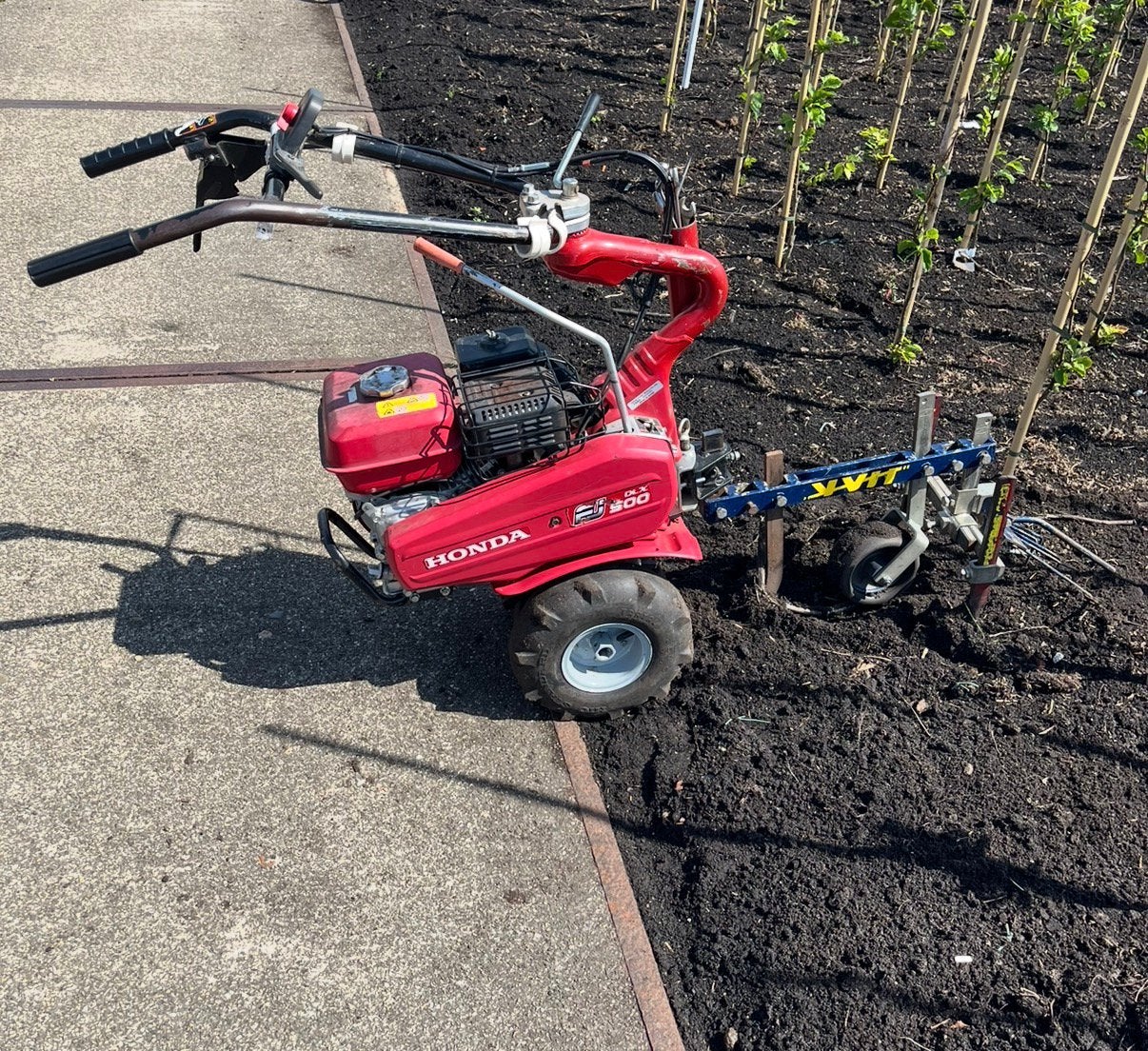 Gezocht. Honda schoffelmachine., Ophalen, Zo goed als nieuw, 50 cm of meer