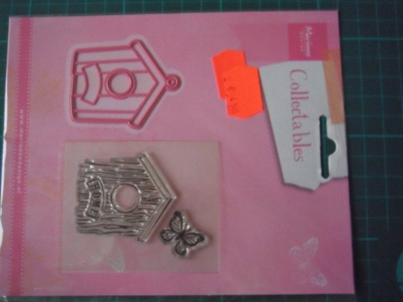 Nieuwe stempel + snijmal Marianne Collectables - COL1309, Ophalen of Verzenden, Nieuw, Overige thema's, Pons of Mal