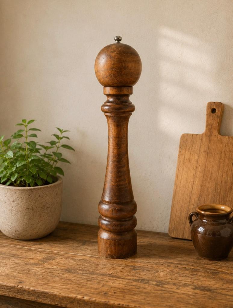 Vintage BOREL FRANCE pepermolen – 50 cmm, Antiek en Kunst, Antiek | Keukenbenodigdheden, Ophalen of Verzenden