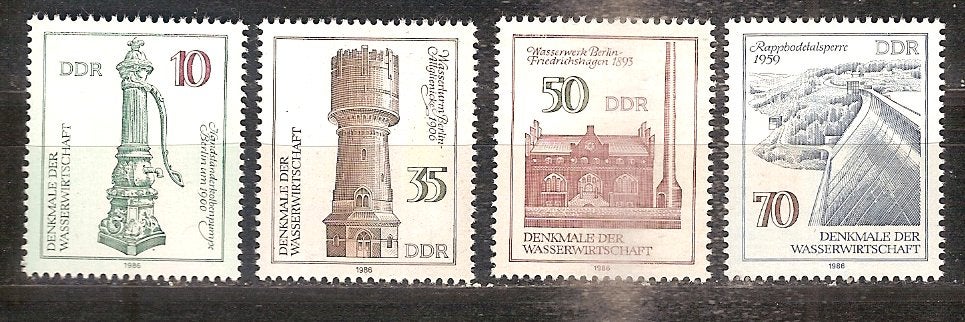 DDR 2993-2996 pf, Ophalen of Verzenden, DDR, Postfris