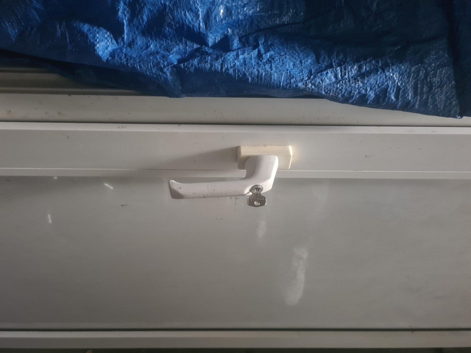 balkondeur draai/ kiep met 3puntssluiting wit, Ophalen, Kunststof, 80 tot 100 cm, Nieuw