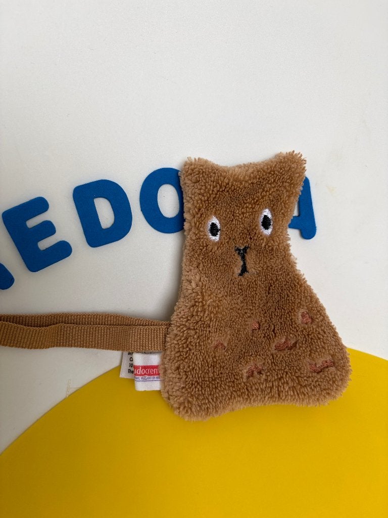 K4595 snoozebaby sudocrem doekje beer bruin, Ophalen of Verzenden, Zo goed als nieuw, Beer
