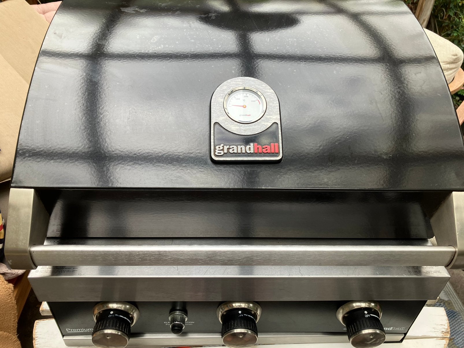 Gasbarbecue,Grandhall Premium GT3-V., Ophalen, Gebruikt