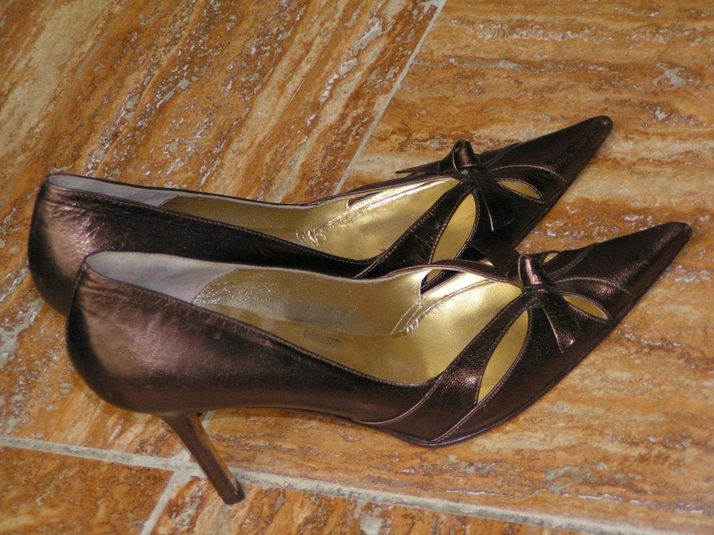 DOLCE&GABBANA hakken,Mt 40 als nieuw, Dolce & Gabbana, Tweedehands, Pumps, Bruin