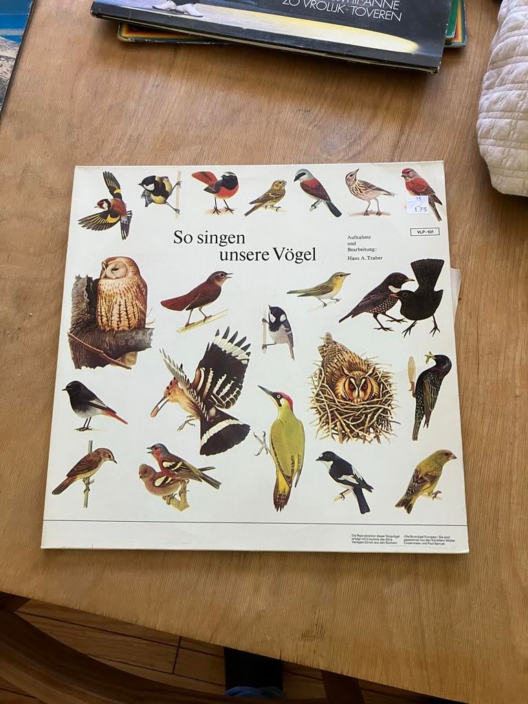 So singen unsere Vögel - Vogelgeluiden LP, Ophalen of Verzenden, Gelezen, Vogels