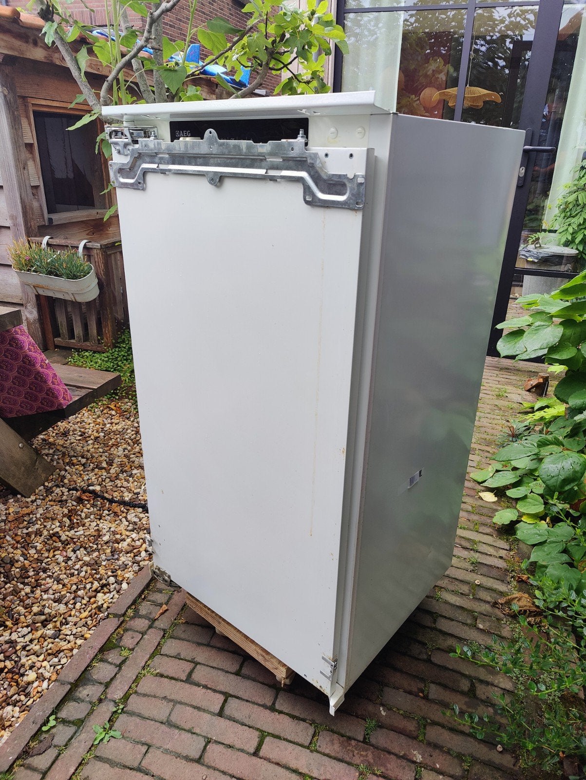 AEG inbouw koelkast, 150 tot 200 liter, 45 tot 60 cm, Ophalen, 85 tot 120 cm