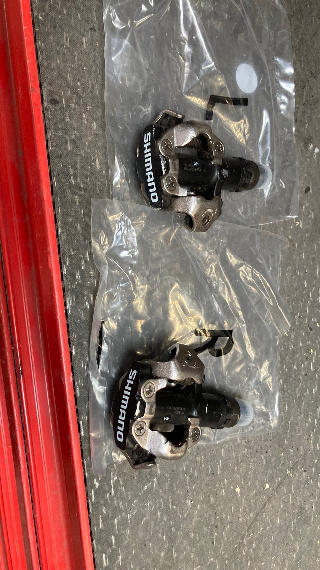Shimano race fiets trappers, Ophalen, Zo goed als nieuw