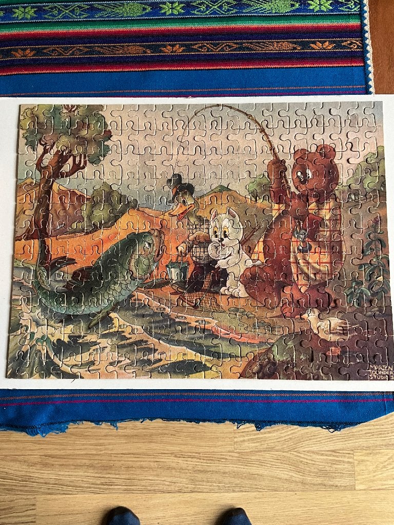 Puzzel Tompoes Marten Toonder, Eén stripboek, Ophalen of Verzenden, Gelezen