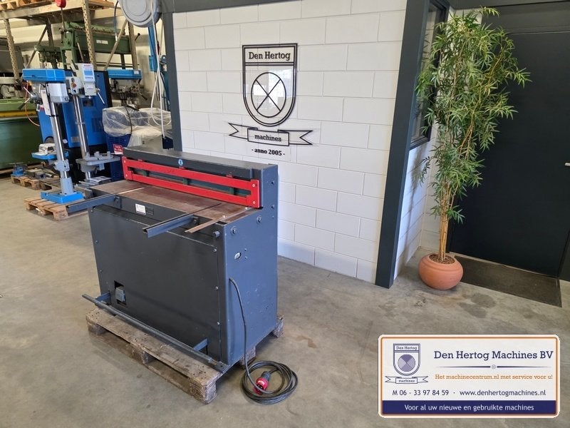JORG compactschaar 1050x2mm type 4002E 400V knipschaar, Ophalen, Gebruikt