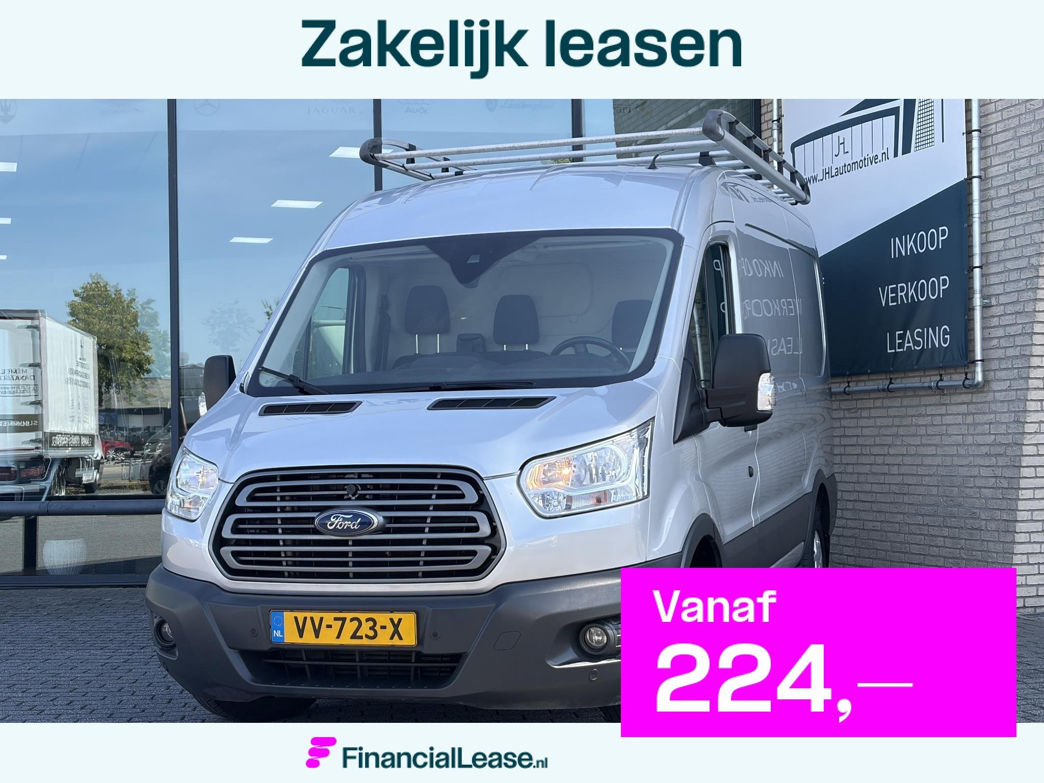 Ford Transit 310 2.2 TDCI L2H2*NAVI*CRUISE*CAM*A/C*HAAK*3PER, Euro 5, Gebruikt, 4 cilinders, Bedrijf