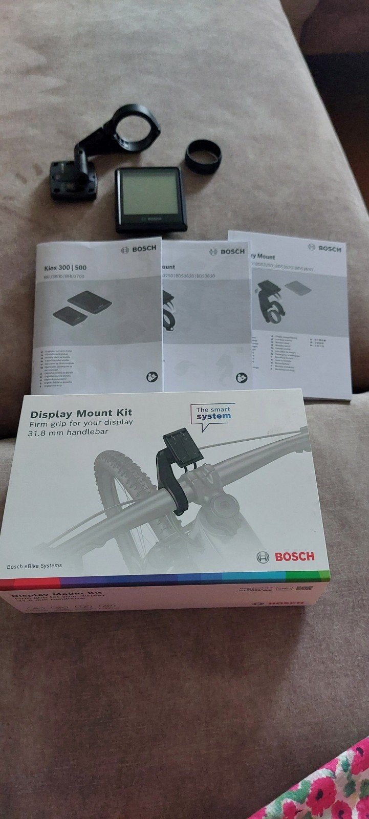 Bosch Kiox 300/500 Display Mount Kit + Display, Fietsen en Brommers, Fietsaccessoires | Fietscomputers, Ophalen of Verzenden, Nieuw