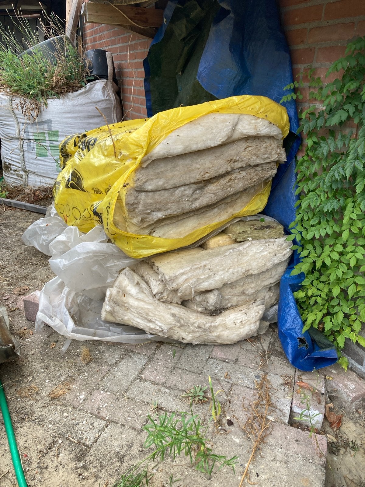 Gebruikte isolatieplaten van glaswol, Ophalen, Gebruikt, Steenwol, 15 m² of meer