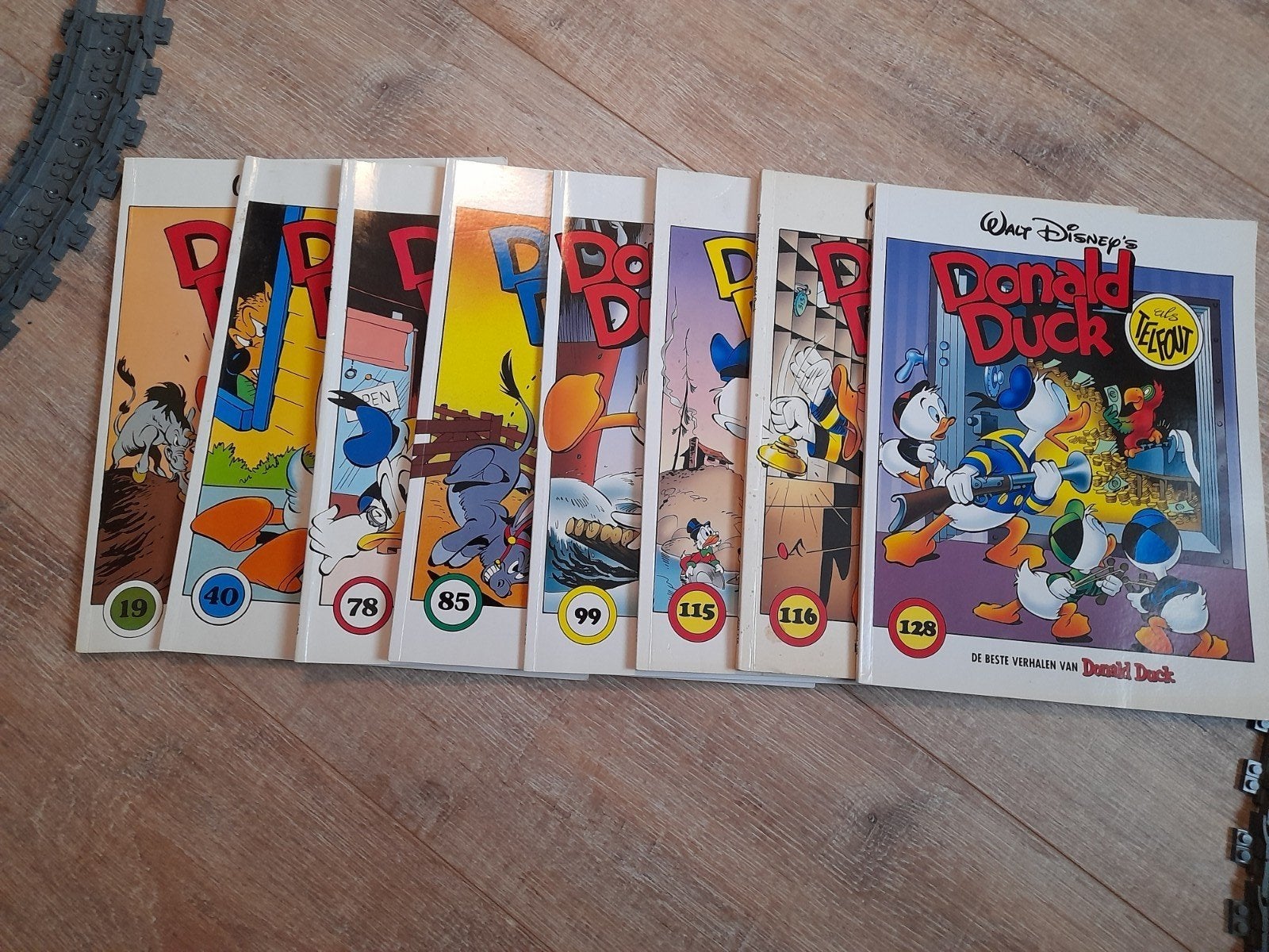 Donald Duck "De Beste Verhalen" - 8 stripboeken collectie, Meerdere stripboeken, Ophalen of Verzenden, Gelezen, Walt Disney