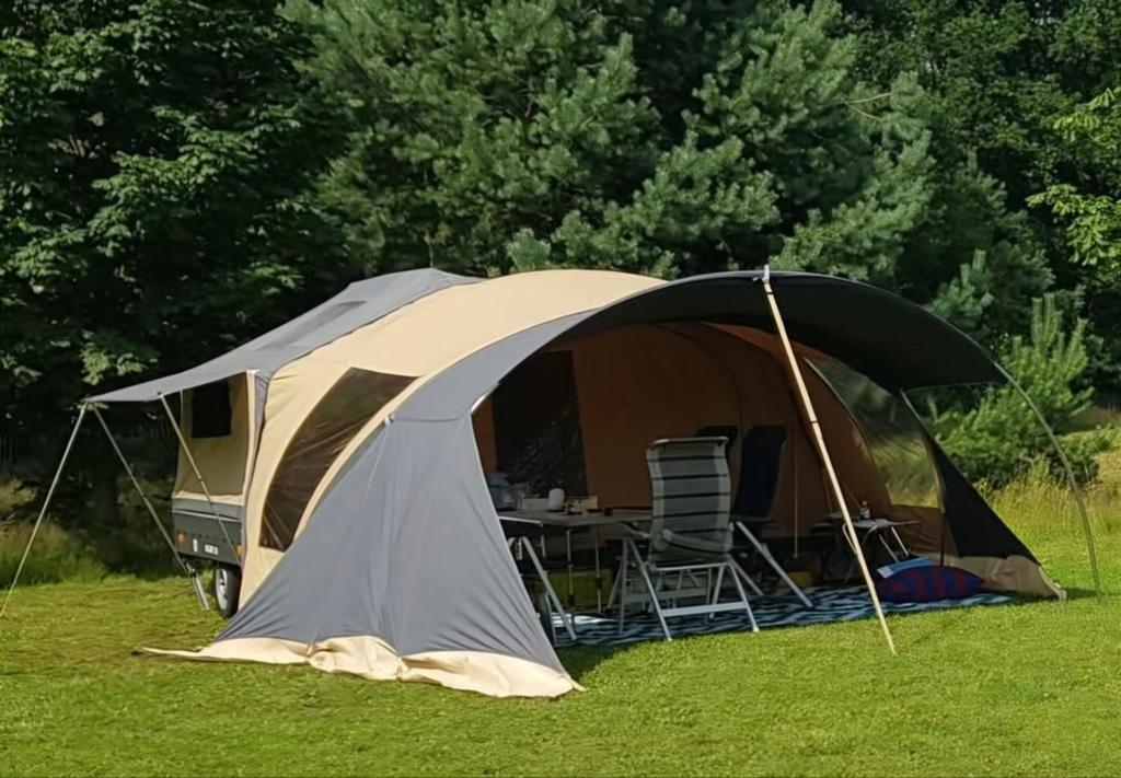 Cabanon Malawi 2.0 vouwwagen, Ophalen, Beige, Tot en met 4, Cabanon