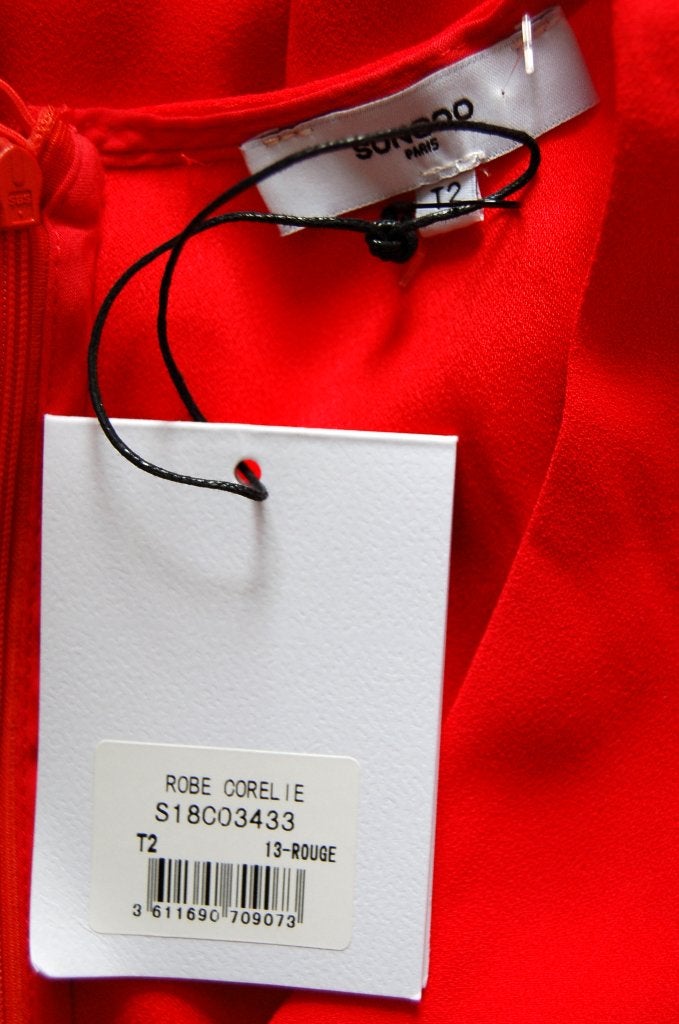 Nieuw Suncoo Paris jurk oranje/rood, Mt. M, Maat 38/40 (M), Nieuw, Ophalen of Verzenden, Suncoo