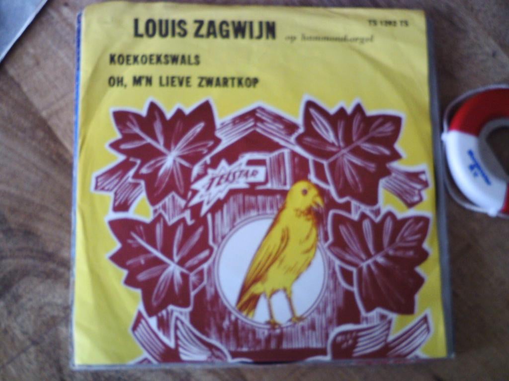 louis zagwijn - koekoekswals  7mei, 7 inch, Single, Ophalen of Verzenden, Nederlandstalig