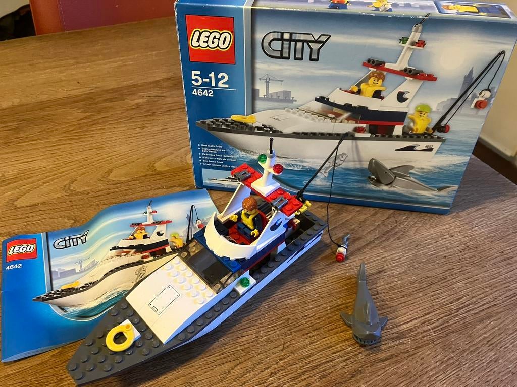 Lego city boot 4642, Ophalen
