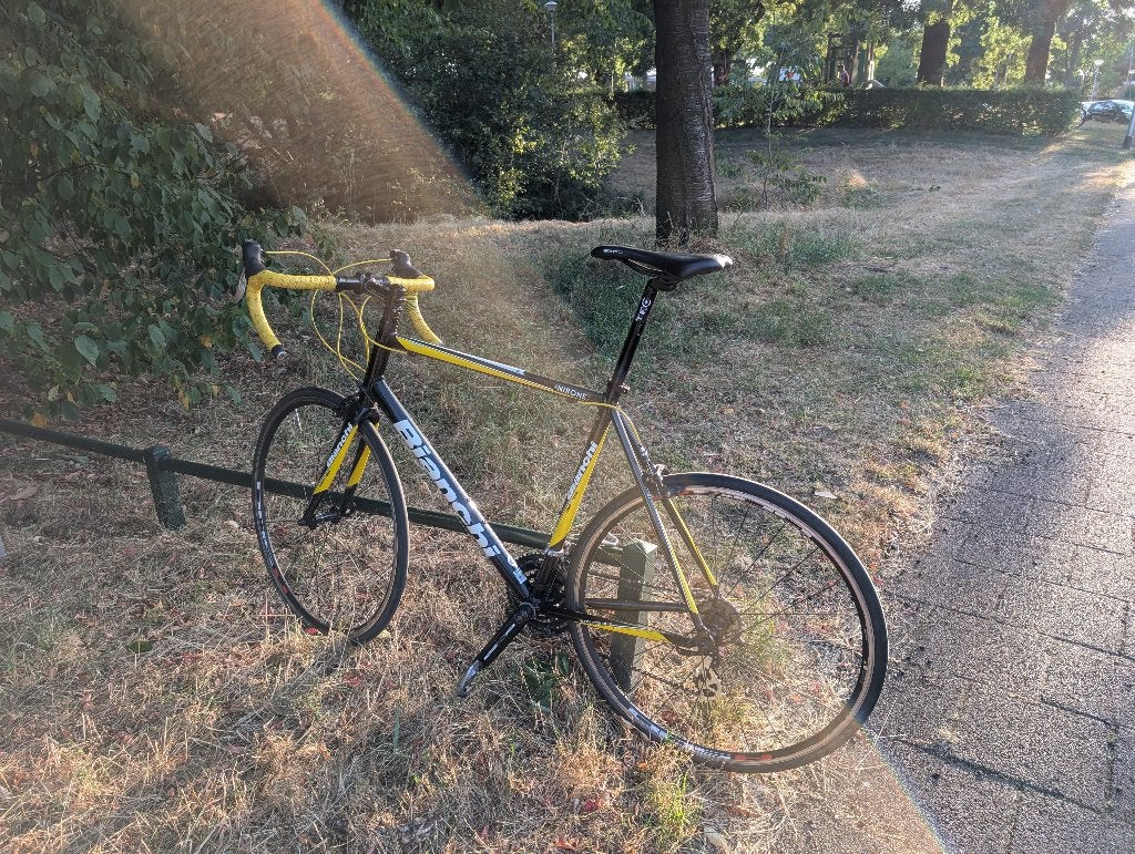 Bianchi Via Nirone 7 - 61 cm - Carbon voorvork, Fietsen en Brommers, Fietsen | Racefietsen, 28 inch, Gebruikt, 10 tot 15 versnellingen