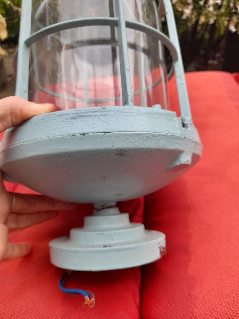 Plafondlamp brocante, Minder dan 50 cm, Gebruikt, Ophalen of Verzenden, Minder dan 100 cm