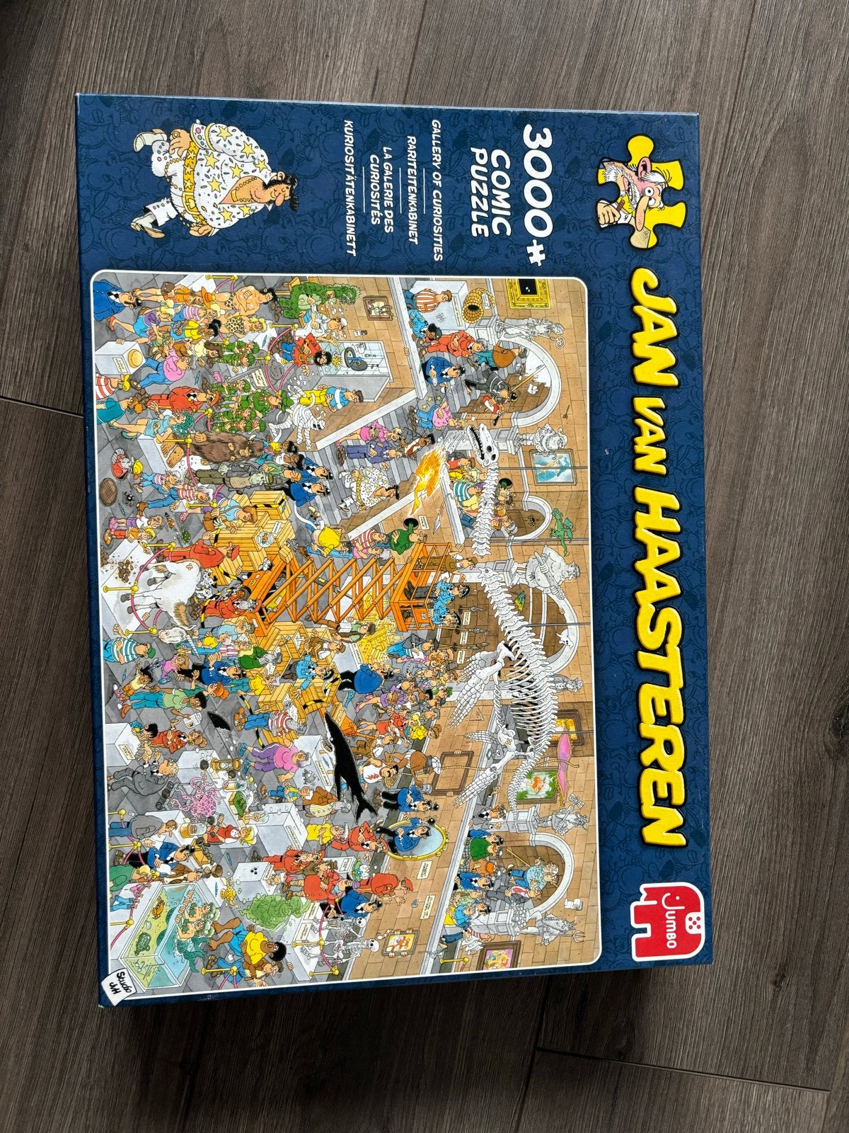 Jan van Haasteren 3000 stukjes - Gallery of Curiosities, Ophalen, Meer dan 1500 stukjes, Zo goed als nieuw, Legpuzzel