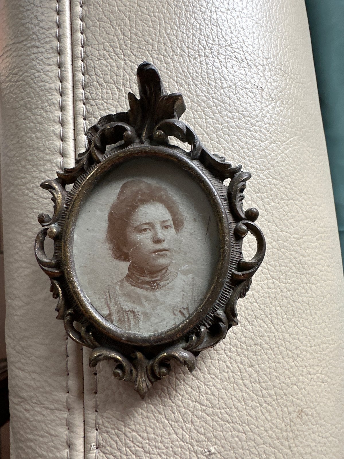 Vintage Italiaans koperen fotolijstje, Ophalen