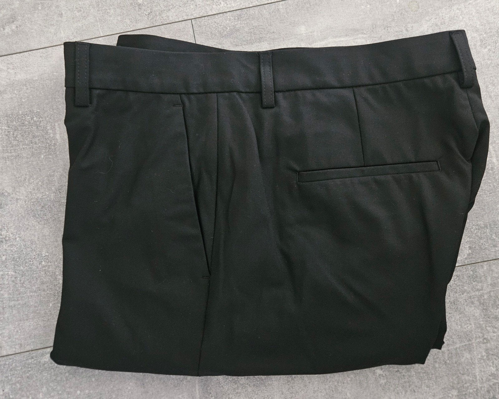 Closed heren broek, zwart, maat zie foto, Ophalen, Zo goed als nieuw, Zwart