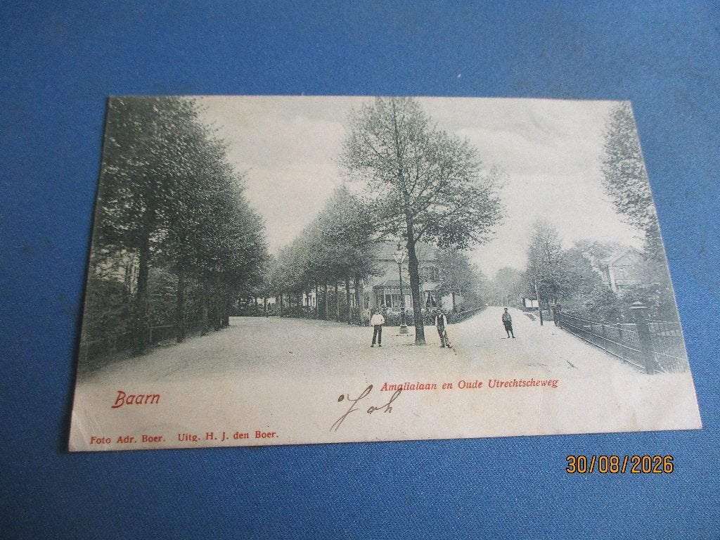 Baarn, Ophalen of Verzenden, Voor 1920, Gelopen, Utrecht
