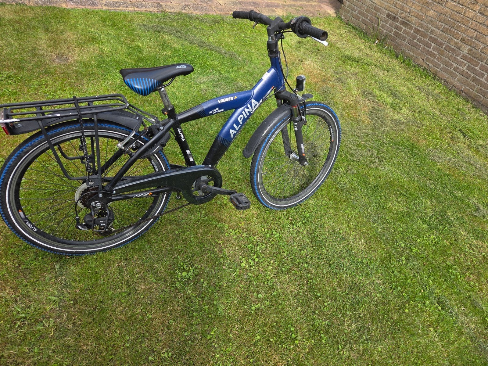 ALPINA Yabber Sport Kinderfiets 24 inch - Zo goed als nieuw, Fietsen en Brommers, Fietsen | Jongens, Velgrem, Versnellingen, Ophalen