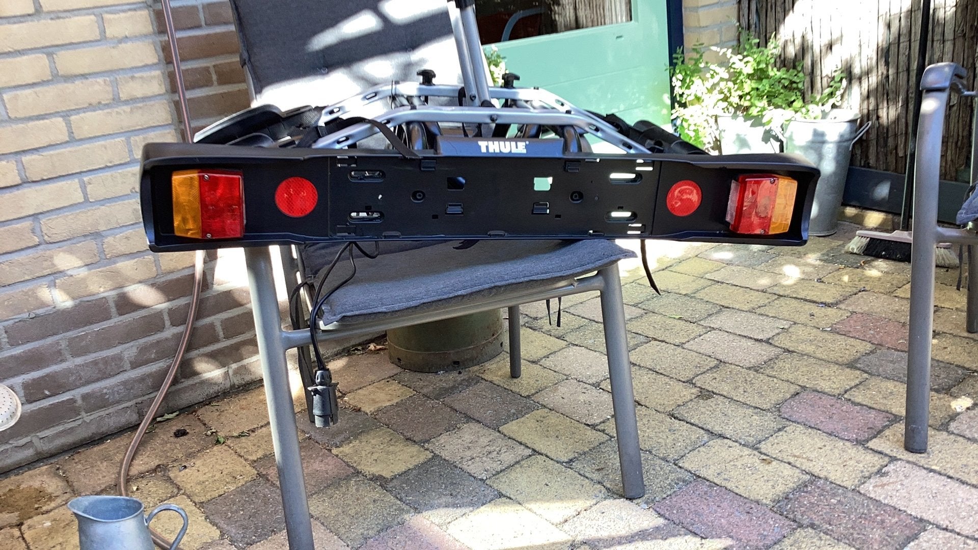 THULE sweden twinny load fietsendrager, Auto diversen, Ophalen of Verzenden, 2 fietsen, Gebruikt, Trekhaakdrager