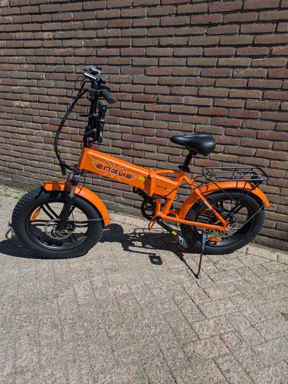 Engwe EP2 Boost electrische vouwfiets, Ophalen, Zo goed als nieuw, 20 inch of meer