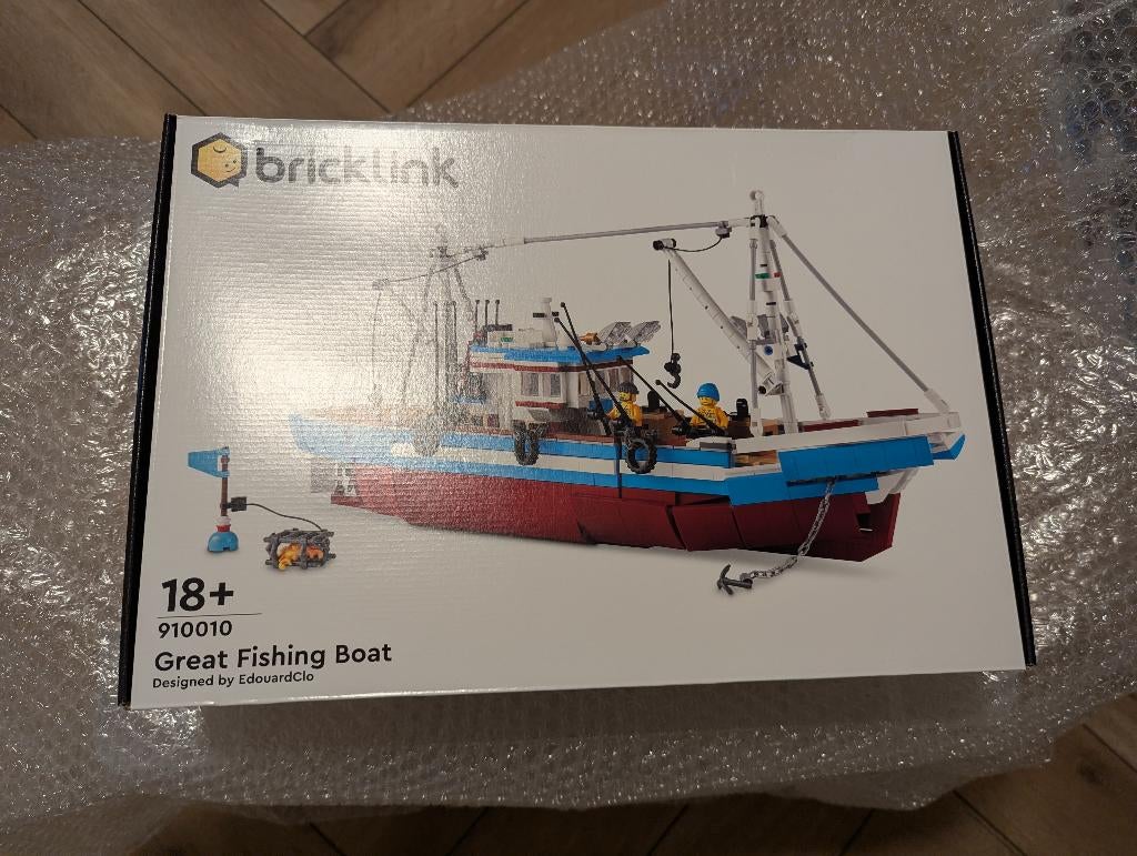 910010 LEGO The Great Fishing Boat, Ophalen of Verzenden, Nieuw, Complete set, Lego
