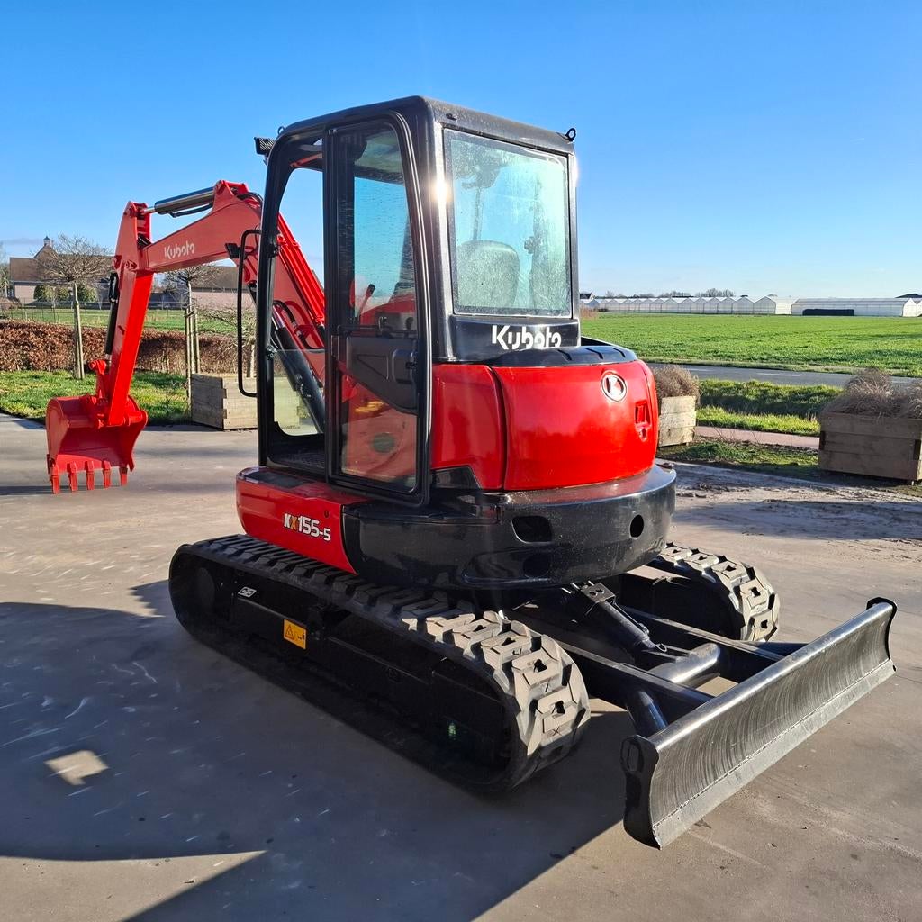 Kubota KX155-5, Ophalen, Graafmachine