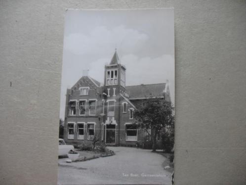 Ten Boer gemeentehuis, Verzenden, Voor 1920, Gelopen, Groningen