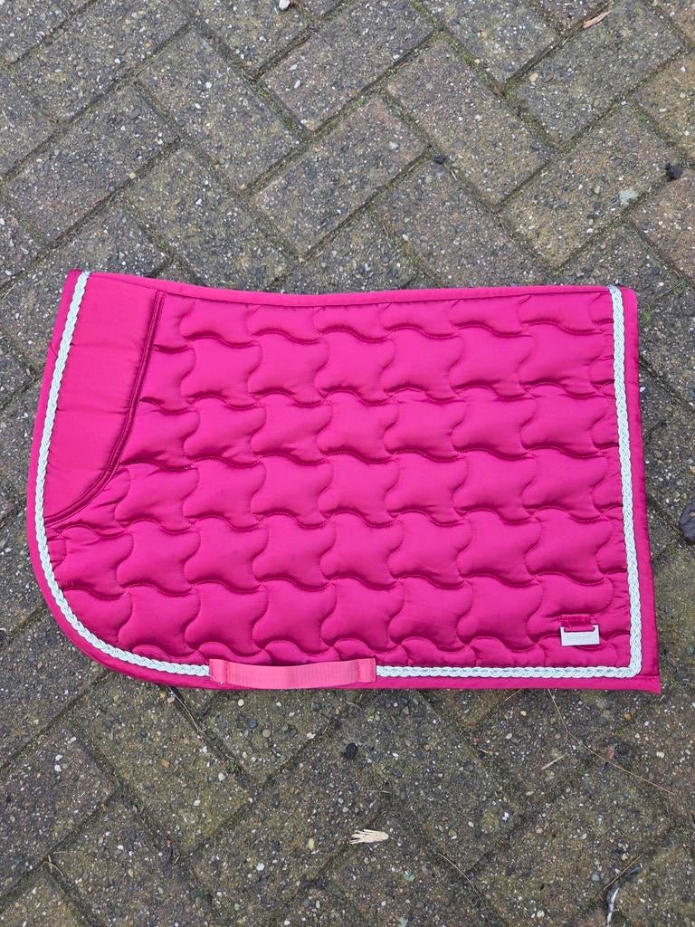 Mooi bordeauxrood springdekje van horsegear, maat full, Ophalen of Verzenden, Zo goed als nieuw
