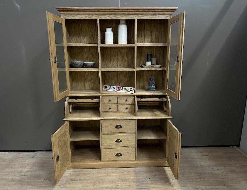 Eiken buffetkast bastiaan 150, Nieuw bij Kast2go!!, 100 tot 150 cm, 200 cm of meer, Eikenhout, Nieuw
